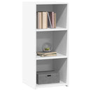 reol 40x41x93 cm konstrueret træ hvid