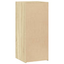 reol 40x41x93 cm konstrueret træ sonoma-eg