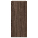 skænk 45x41x93 cm konstrueret træ brun egetræsfarve