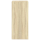 reol 50x41x93 cm konstrueret træ sonoma-eg