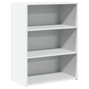 reol 70x41x93 cm konstrueret træ hvid