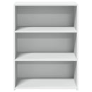 reol 70x41x93 cm konstrueret træ hvid