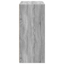 reol 70x41x93 cm konstrueret træ grå sonoma-eg