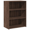 reol 70x41x93 cm konstrueret træ brun sonoma-eg