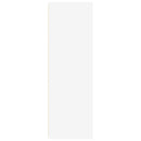 reol 30x41x124 cm konstrueret træ hvid
