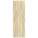 reol 40x41x124 cm konstrueret træ sonoma-eg