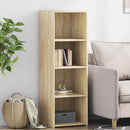 reol 40x41x124 cm konstrueret træ sonoma-eg