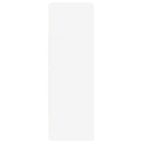 reol 45x41x124 cm konstrueret træ hvid