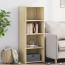 reol 45x41x124 cm konstrueret træ sonoma-eg