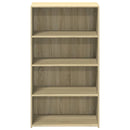 reol 70x41x124 cm konstrueret træ sonoma-eg