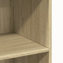 reol 70x41x124 cm konstrueret træ sonoma-eg