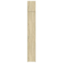 skab 30x42,5x225 cm smalt konstrueret træ sonoma-eg
