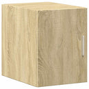 skab 30x42,5x225 cm smalt konstrueret træ sonoma-eg