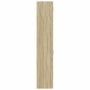 skab 30x42,5x225 cm smalt konstrueret træ sonoma-eg