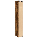 skab 30x42,5x225 cm smalt konstrueret træ røget egetræsfarve