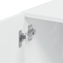 kontorreol 30x42,5x225 cm konstrueret træ hvid