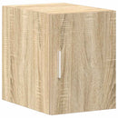 skab 30x42,5x225 cm smalt konstrueret træ sonoma-eg