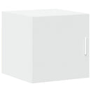 skab 40x42,5x225 cm smalt konstrueret træ hvid
