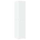 skab 40x42,5x225 cm smalt konstrueret træ hvid