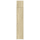 skab 40x42,5x225 cm smalt konstrueret træ sonoma-eg