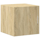 skab 40x42,5x225 cm smalt konstrueret træ sonoma-eg