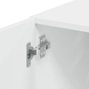 skab 45x42,5x225 cm smalt konstrueret træ hvid