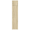 skab 45x42,5x225 cm smalt konstrueret træ sonoma-eg