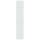 skab 50x42,5x225 cm smalt konstrueret træ hvid
