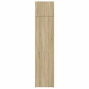 skab 50x42,5x225 cm smalt konstrueret træ sonoma-eg