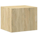 skab 50x42,5x225 cm smalt konstrueret træ sonoma-eg