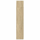 skab 50x42,5x225 cm smalt konstrueret træ sonoma-eg