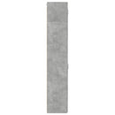 skab 50x42,5x225 cm smalt konstrueret træ betongrå