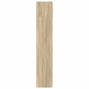 skab 70x42,5x225 cm konstrueret træ sonoma-eg