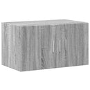 skab 70x42,5x225 cm konstrueret træ grå sonoma-eg