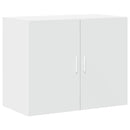 skab 80x42,5x249 cm konstrueret træ hvid