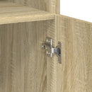 skab 80x42,5x249 cm konstrueret træ sonoma-eg