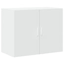 skab 80x42,5x249 cm konstrueret træ hvid