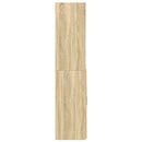 skab 80x42,5x185 cm konstrueret træ sonoma-eg