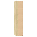 reol 30x42,5x185 cm konstrueret træ sonoma-eg
