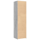 skab 50x42,5x185 cm konstrueret træ sonoma-eg