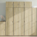 skab 70x42,5x185 cm konstrueret træ sonoma-eg