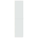skab 70x42,5x185 cm konstrueret træ hvid