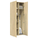 skab 70x42,5x185 cm konstrueret træ sonoma-eg