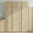 skab 70x42,5x185 cm konstrueret træ sonoma-eg