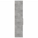 højskab 40x42,5x185 cm konstrueret træ betongrå