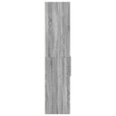 skab 50x42,5x185 cm konstrueret træ sonoma-eg
