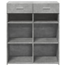 skænk 80x42,5x93 cm konstrueret træ betongrå