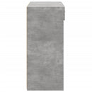 skænk 80x42,5x93 cm konstrueret træ betongrå