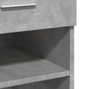 skænk 80x42,5x93 cm konstrueret træ betongrå