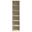 reol 45x41x185 cm konstrueret træ sonoma-eg